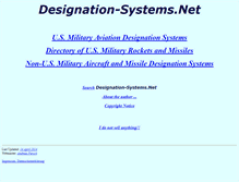 Tablet Screenshot of designation-systems.net